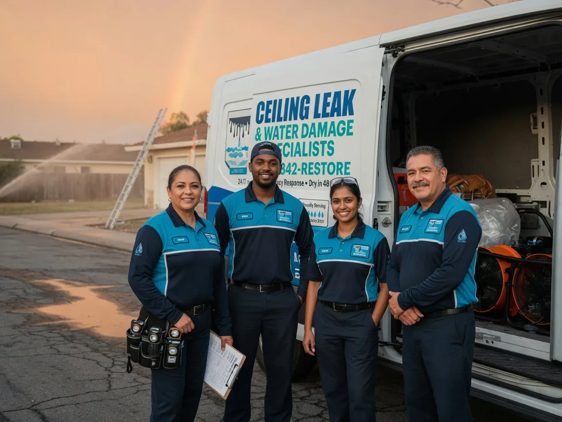 Ceiling Leak Cleanup company in Red House, VA